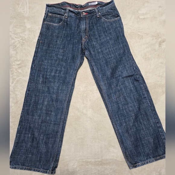 VTG Levi's Silvertab Loose Jeans Mens Sz 36x30(29) Baggy Dark Wash Hip Hop Y2K - Picture 3 of 12